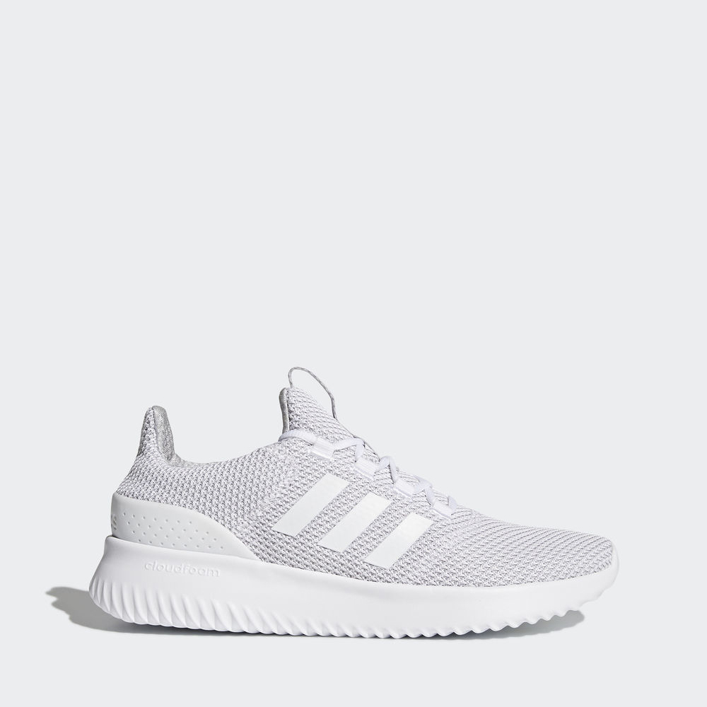 Adidas Cloudfoam Ultimate - αθλητικα παπουτσια ανδρικα - Ασπρα/Γκρι,Μέγεθος: EU 36 – 54 2/3 (942OXGH